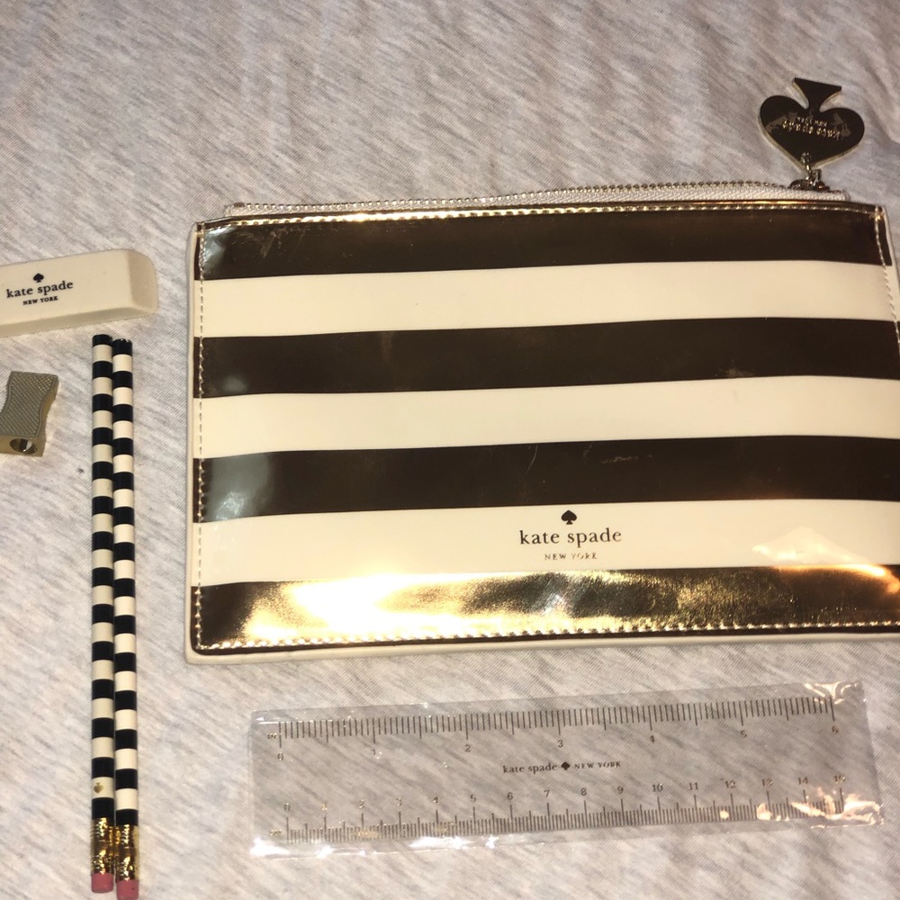 Kate Spade Cosmetic Bag/Pencil Case